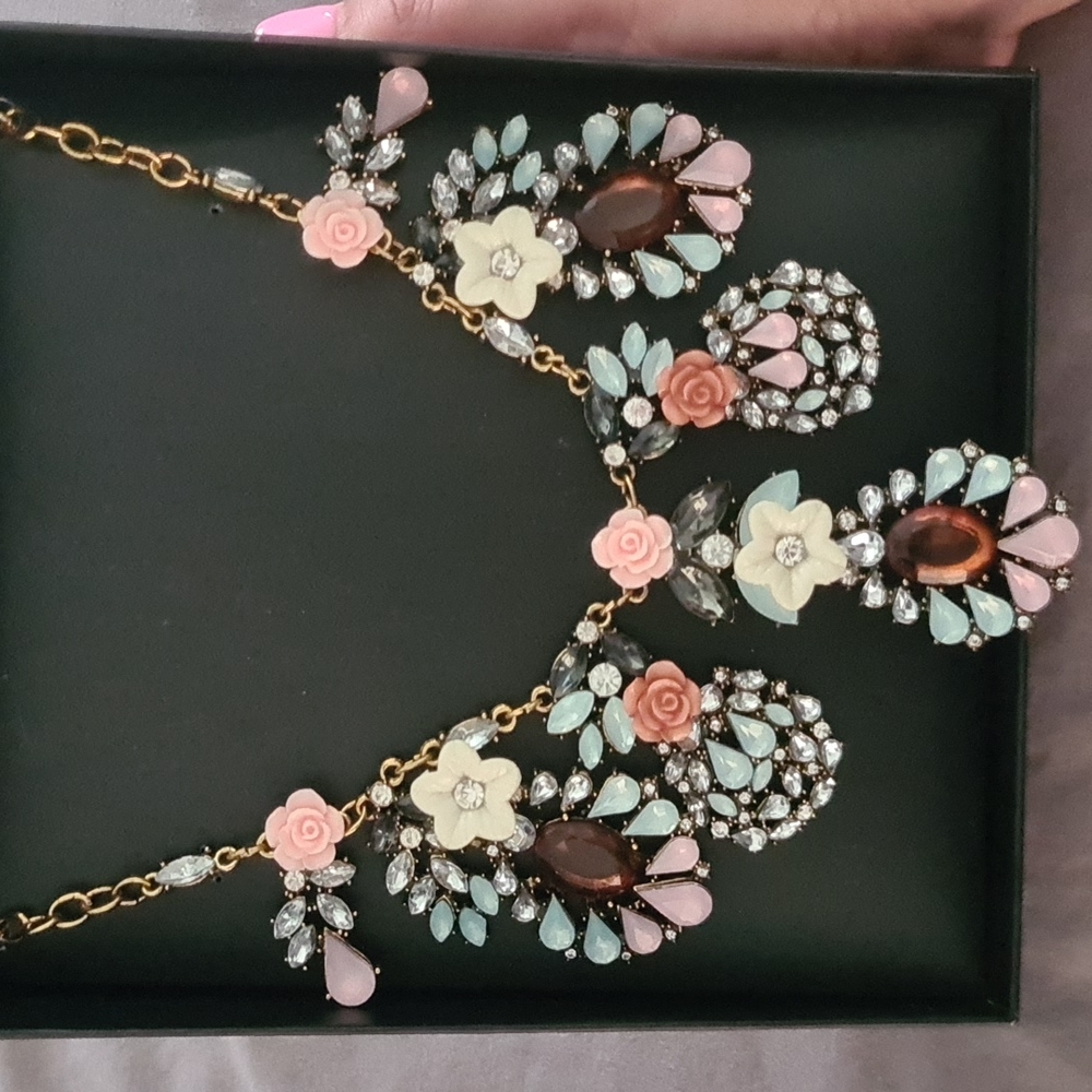 Beautiful fantasy jewelry necklace